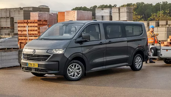 De nieuwe Volkswagen e-transporter Kombi